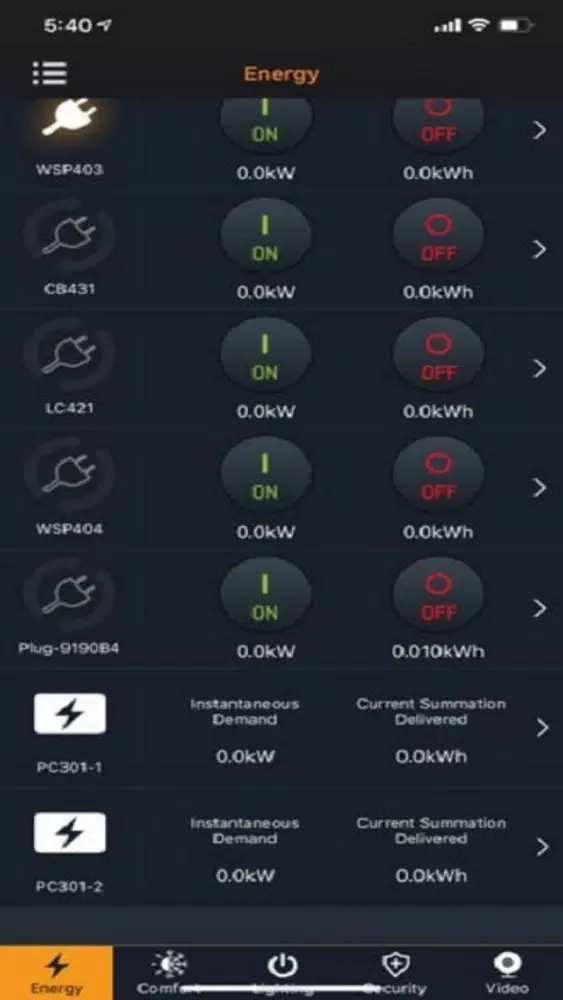 Screenshot di Vive Smart